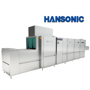 Máy rửa bát công nghiệp Hansonic gia nhiệt bằng điện